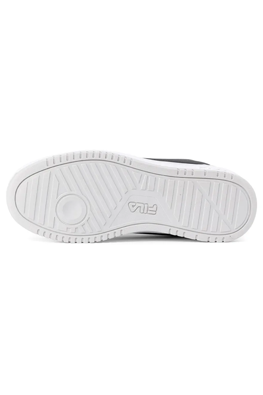Sneakers Bianche con Logo Laterale Nero FILA REGA NF TEENS