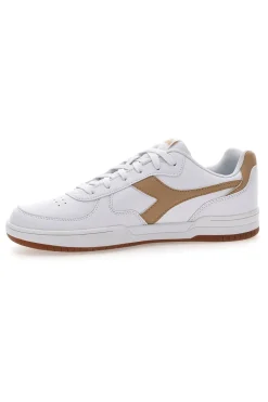 Sneakers Bianche con logo Beige DIADORA RAPTOR LOW