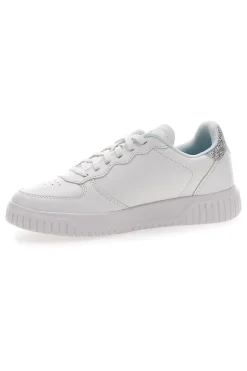 Sneakers Bianche con Logo Glitter Lotto Venus 1 AMF III GLI