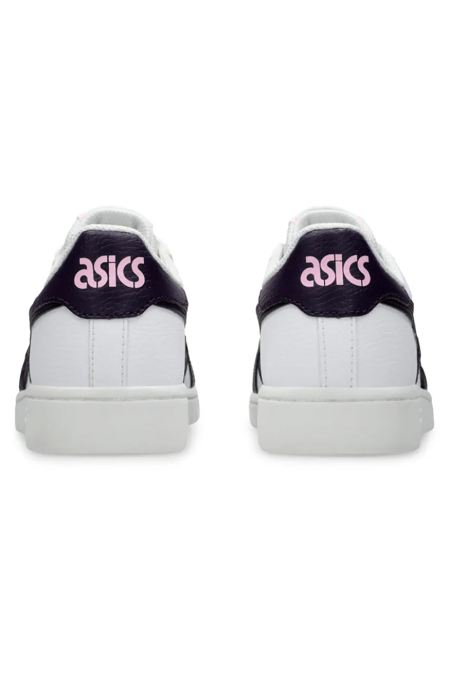 Sneakers Bianche con Logo Blu Notte ASICS JAPAN S GS