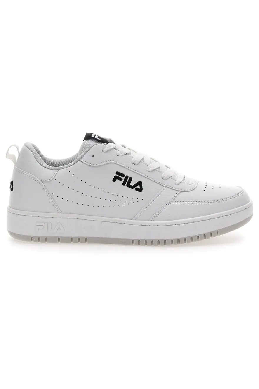 Sneakers Bianche Con Logo Laterale da Uomo Fila Rega