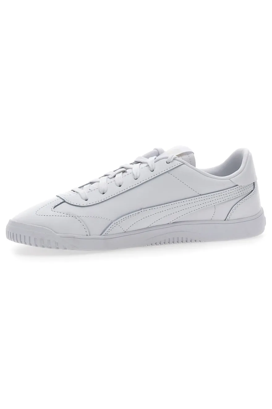 Sneakers Bianche Con Logo Laterale Puma Club 5v5
