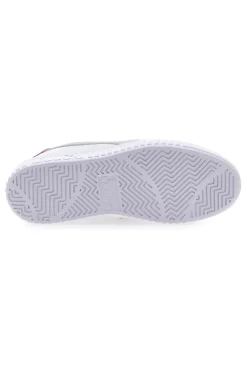 Sneakers Bianche con Logo Argento DIADORA GAME STEP METAL GS