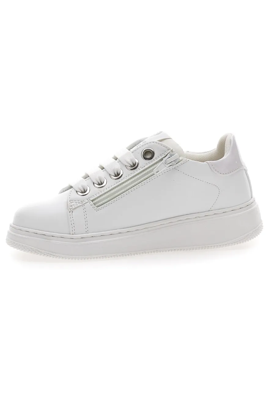Sneakers Bianche Con Logo Laterale Laura Biagiotti 93969394