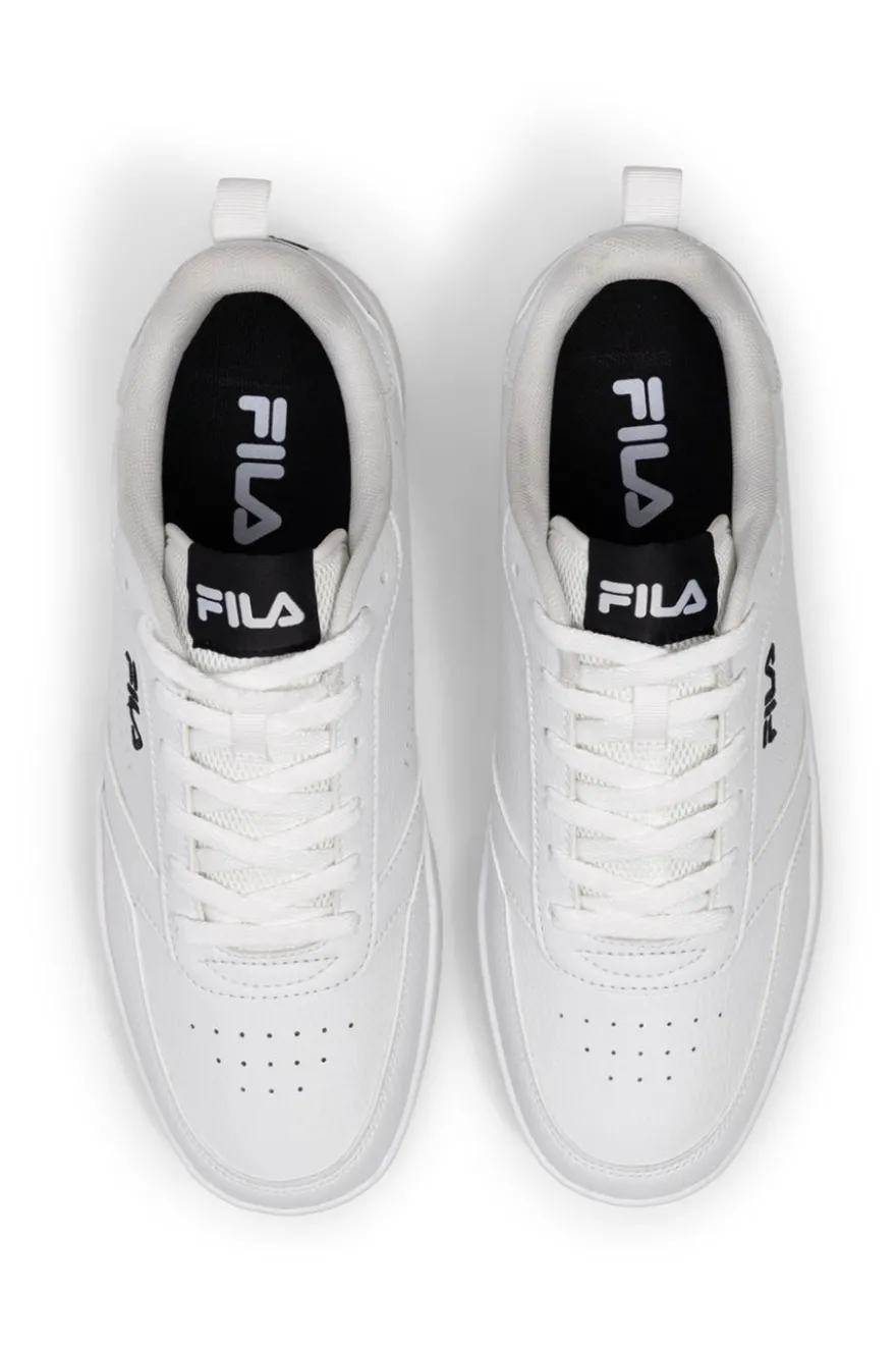 Sneakers Bianche Con Logo Laterale Fila Rega Teens