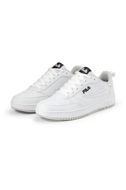 Sneakers Bianche Con Logo Laterale Fila Rega Teens