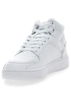 Sneakers Bianche Con Logo Laterale Champion RD18 2 Mid