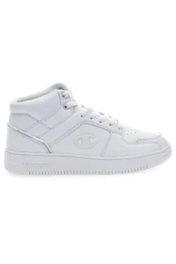 Sneakers Bianche Con Logo Laterale Champion RD18 2 Mid