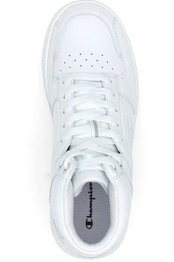 Sneakers Bianche Con Logo Laterale Champion RD18 2 Mid