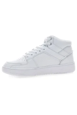Sneakers Bianche Con Logo Laterale Champion RD18 2 Mid