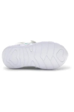Sneakers Bianche con luci Pitt kids 11325
