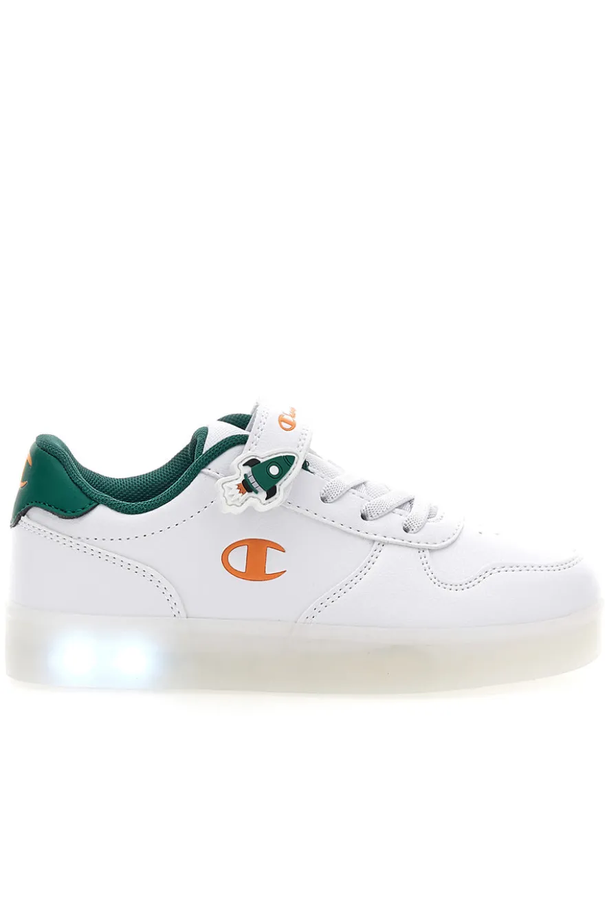 Sneakers bianche con luci Champion GLW B PS