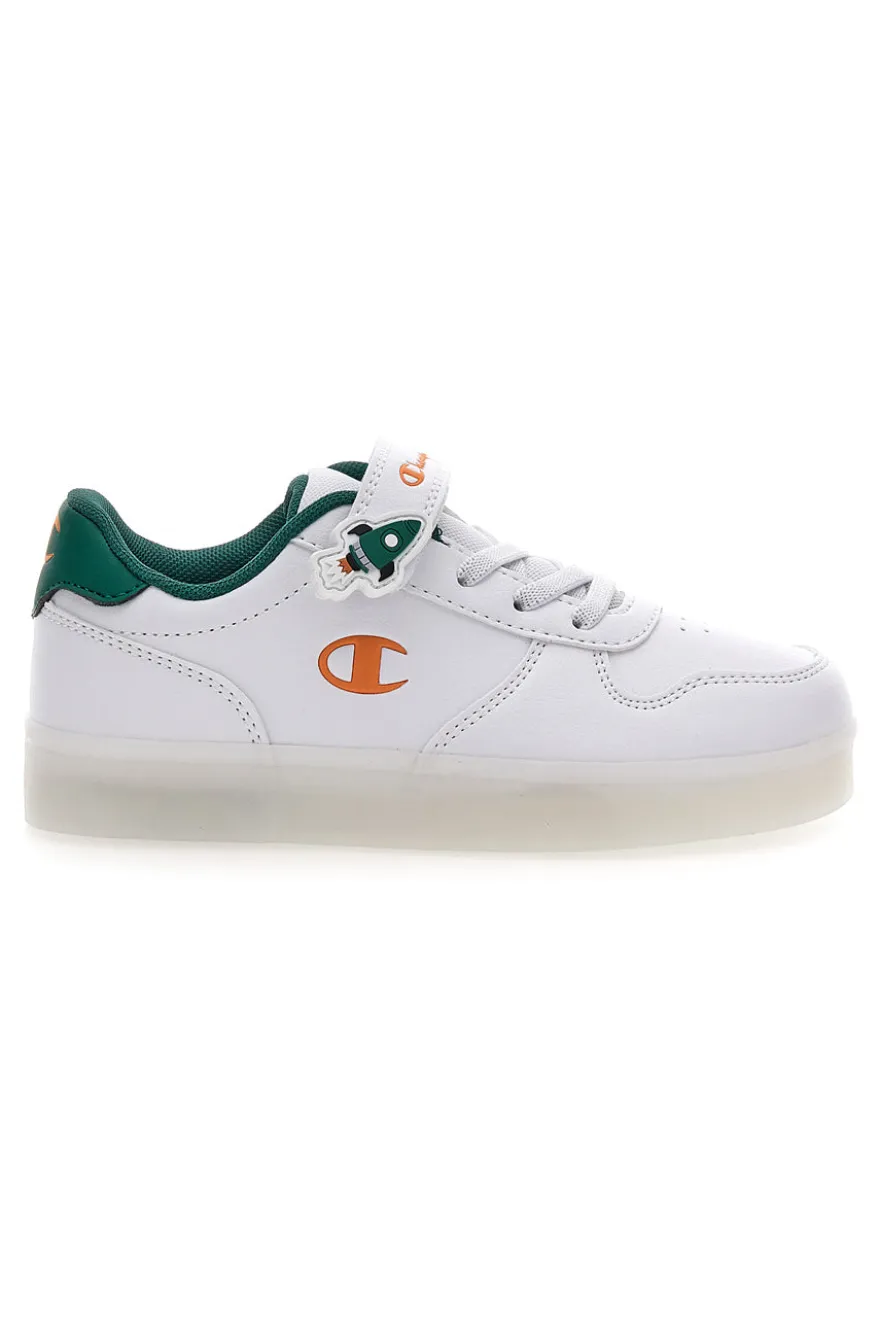 Sneakers bianche con luci Champion GLW B PS
