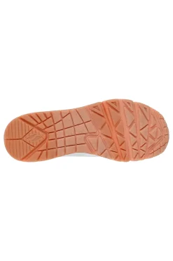 Sneakers bianche con memory foam e dettagli leopardati Skechers Uno Jungle Nite