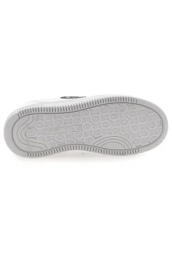Sneakers bianche con platform e logo glitter Champion Rd18 Platform Glitter G Gs