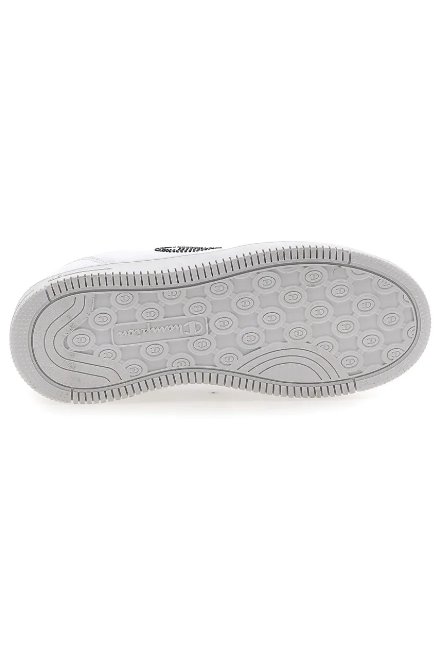 Sneakers bianche con platform e logo glitter Champion Rd18 Platform Glitter G Gs