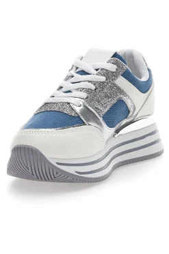 Sneakers Bianche con Platform Prima Riga 428