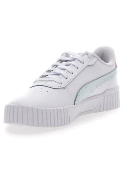 Sneakers Bianche Con Platform Puma Carina 2 Jr
