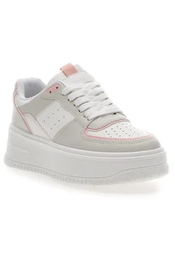Sneakers Bianche con Platform Me & Me 813