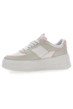 Sneakers Bianche con Platform Me & Me 813