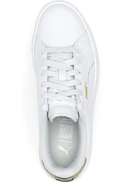 Sneakers Bianche con Platform Puma Karmen Metallic Shine