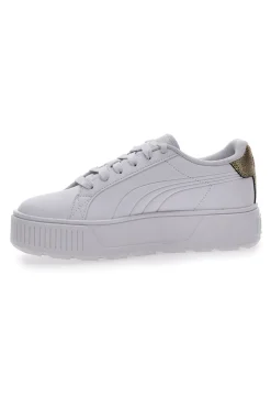 Sneakers Bianche con Platform Puma Karmen Metallic Shine