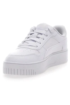 Sneakers Bianche Con Platform Puma Carina Street Ps