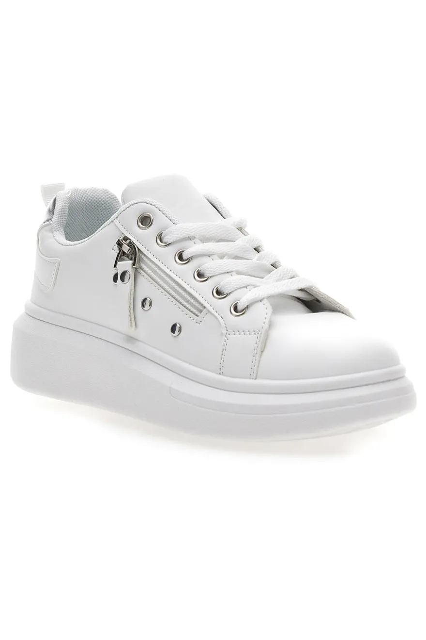 Sneakers Bianche con Platform CAFE COST LAILI209