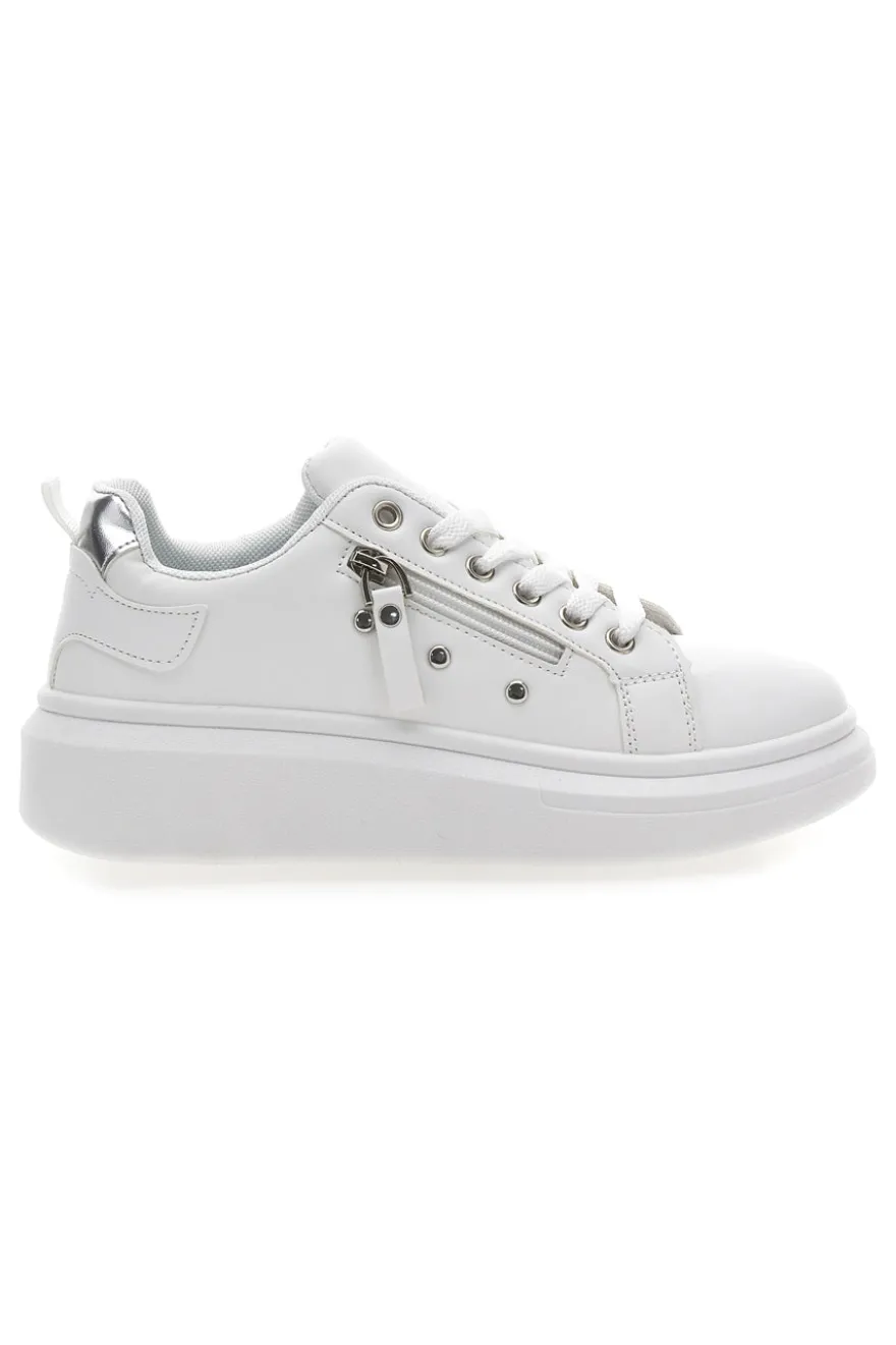 Sneakers Bianche con Platform CAFE COST LAILI209