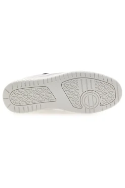 Sneakers bianche con profili neri Champion Clay Evolve