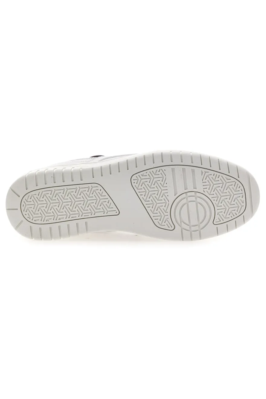 Sneakers bianche con profili neri Champion Clay Evolve