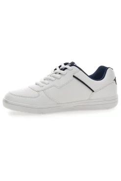 Sneakers Bianche con profilo Blu Fila Court Teens