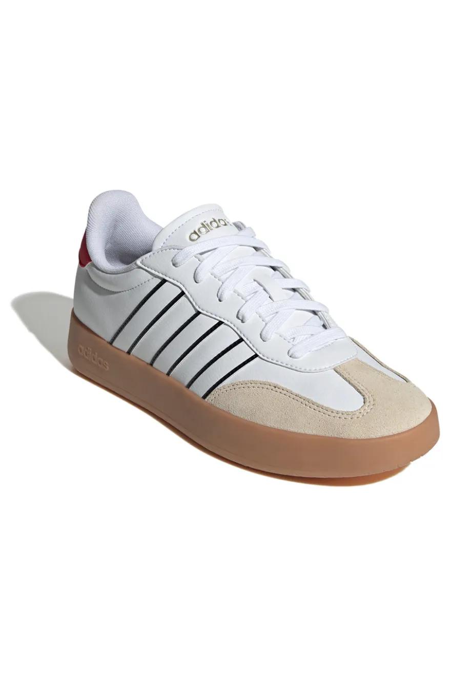 Sneakers bianche con punta a T Adidas Barreda