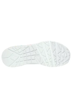 Sneakers bianche con stampa cuori termoreattiva Skechers Uno Changed Love