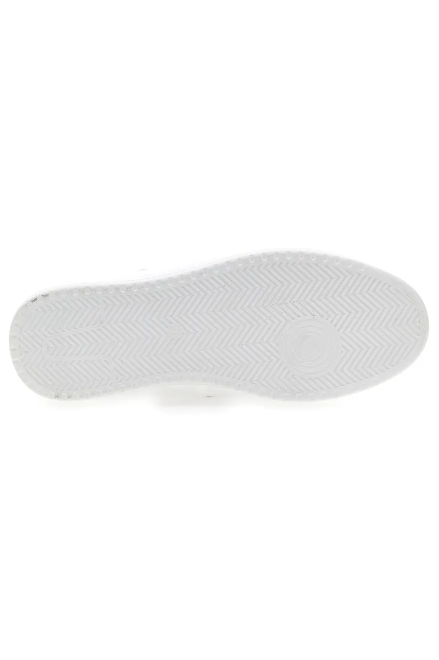 Sneakers bianche con strass ENERGY E86