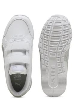 Sneakers Bianche Con Strappi Puma ST Runner v4 SL Glitter V PS