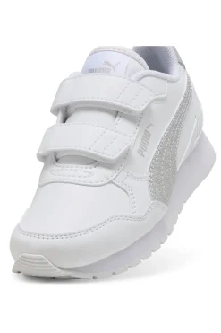 Sneakers Bianche Con Strappi Puma ST Runner v4 SL Glitter V PS