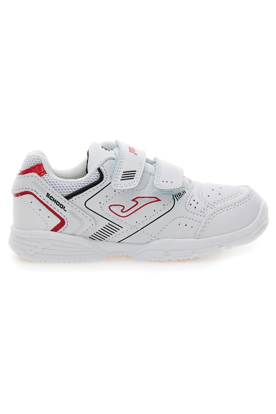 Sneakers bianche con strappi Joma Wschool Jr 2506