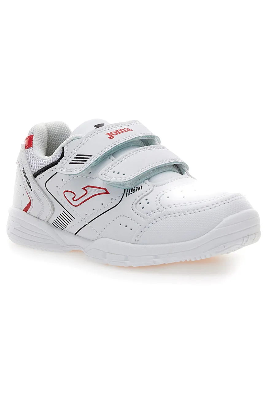 Sneakers bianche con strappi Joma Wschool Jr 2506