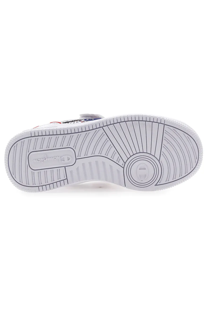 Sneakers Bianche con Strappo in Velcro CHAMPION RD18 2 FANTASY LOW B PS