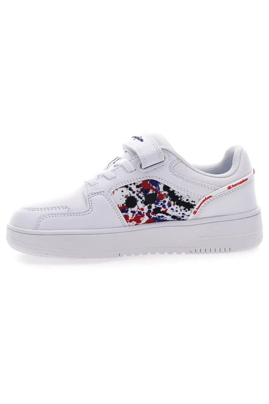 Sneakers Bianche con Strappo in Velcro CHAMPION RD18 2 FANTASY LOW B PS