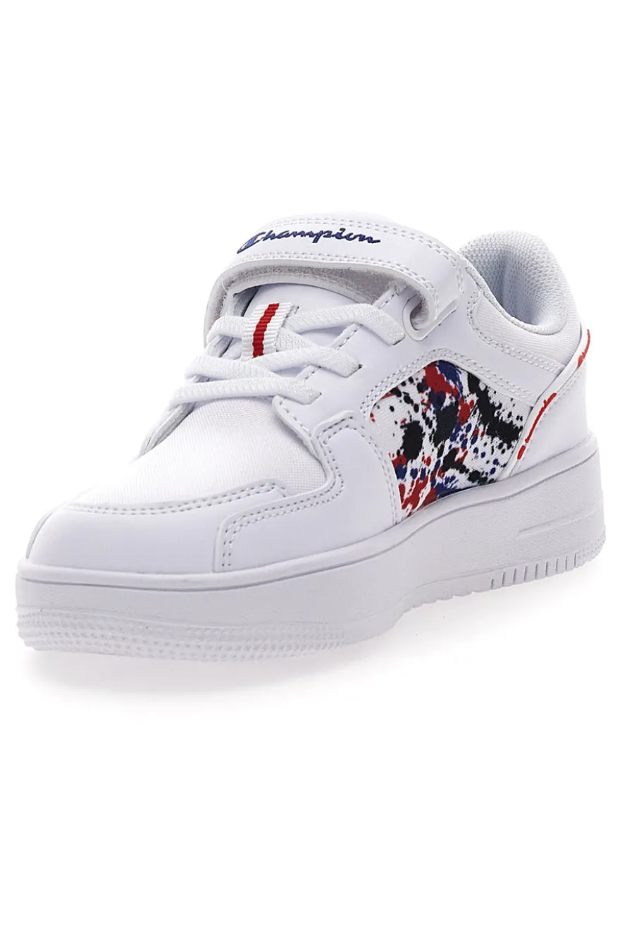 Sneakers Bianche con Strappo in Velcro CHAMPION RD18 2 FANTASY LOW B PS