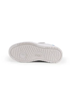Sneakers Bianche Con Strappo In Velcro Fila Rega Kids