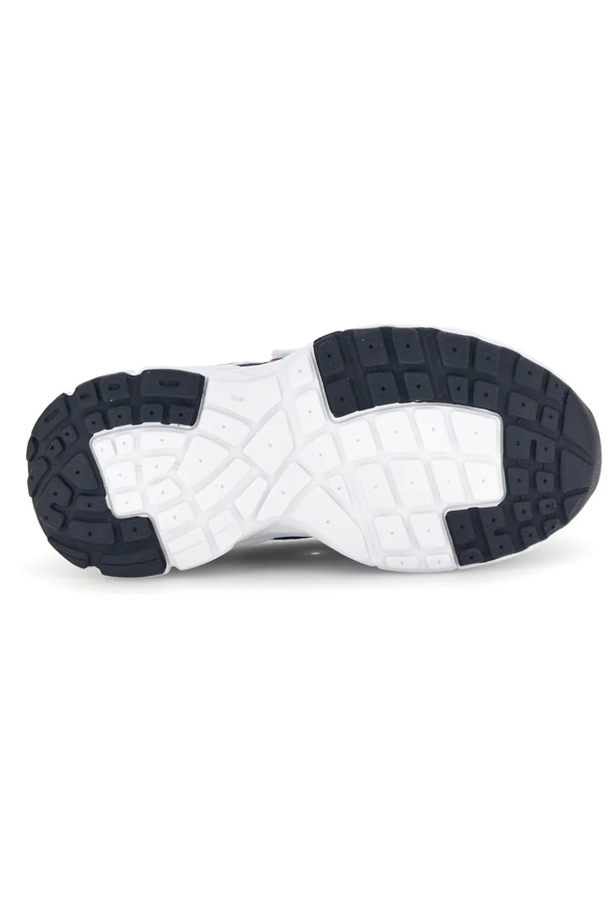 Sneakers bianche con strap e lacci elastici Champion RT25 U PS