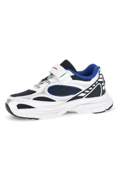 Sneakers bianche con strap e lacci elastici Champion RT25 U PS