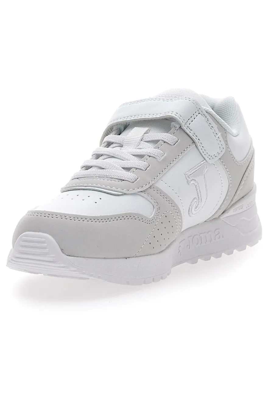 Sneakers bianche con strappo Joma Tornado Jr 2402