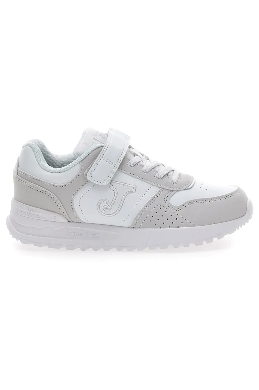 Sneakers bianche con strappo Joma Tornado Jr 2402