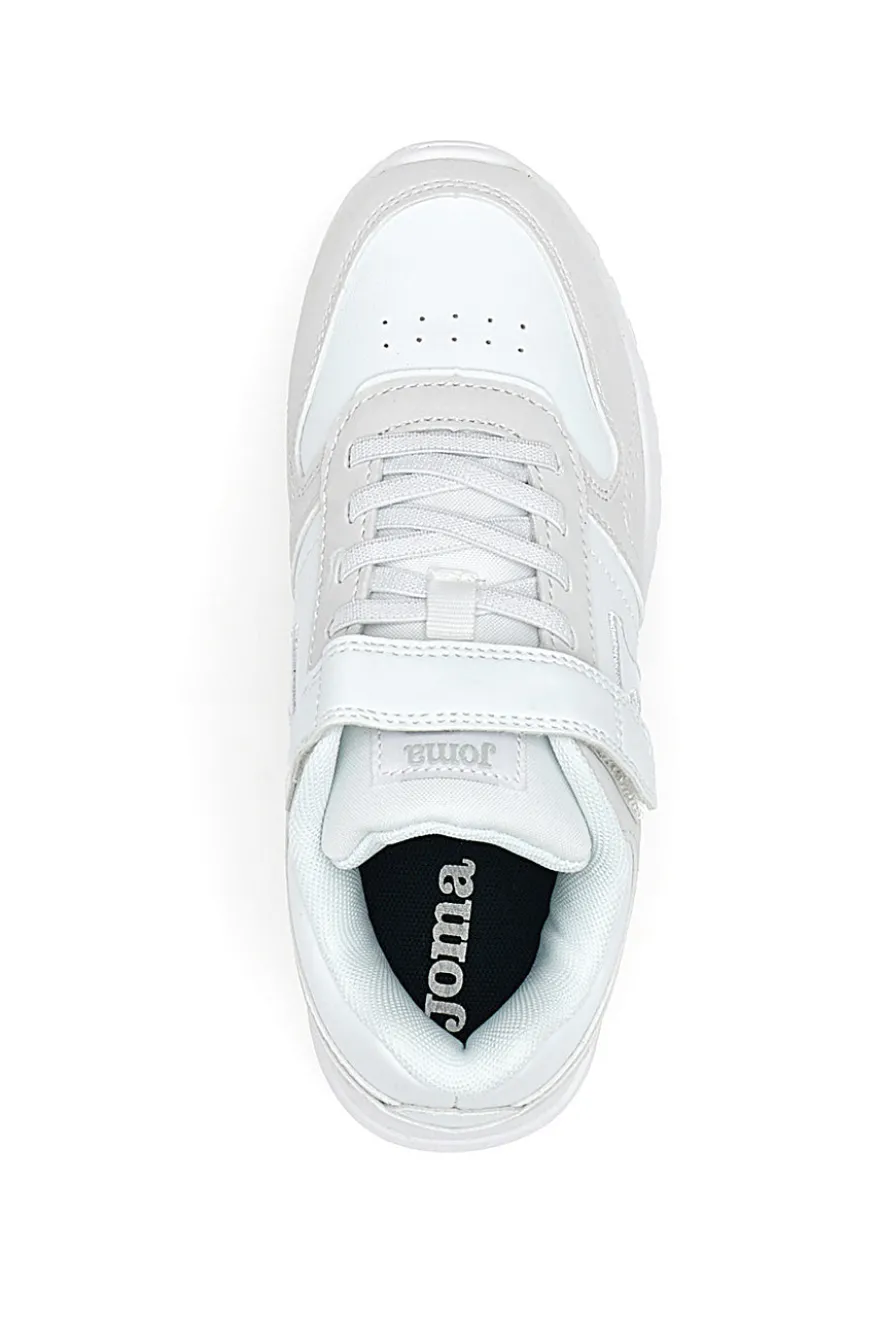 Sneakers bianche con strappo Joma Tornado Jr 2402
