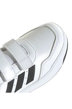 Sneakers Bianche con strappi e suola antitraccia Adidas Tensaur Sport 3.0 CF K da Bimbi