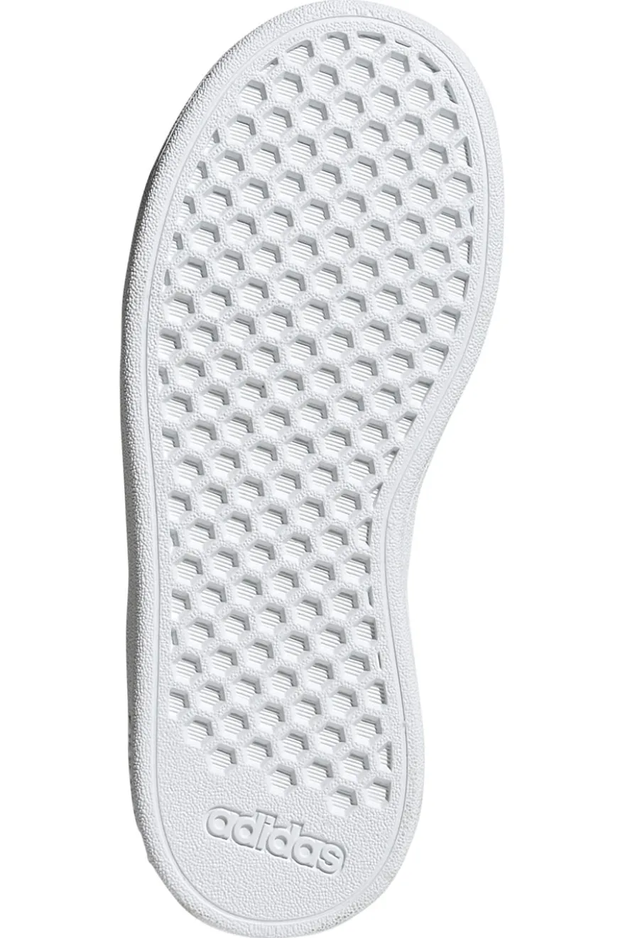 Sneakers Bianche Con Strappo in Velcro Adidas Grand Court 2 El